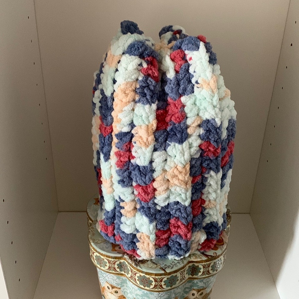 Crochet chunky cold weather hat